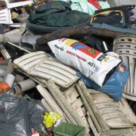2m³ mixed waste from house clearances